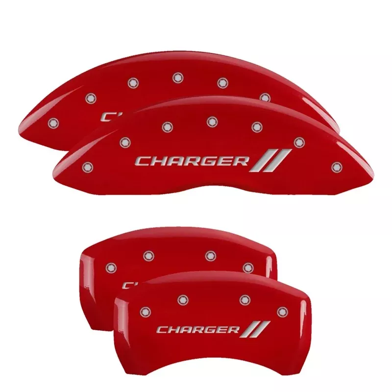 11- Charger Caliper Covers Red