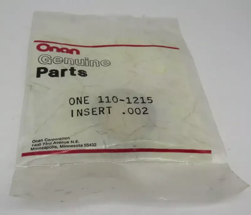 110-1215 Onan Insert .002 (Seat Exhaust Valve) OBSOLETE 10/22/2025 THIS PART IS IN STOCK 10/22/2025