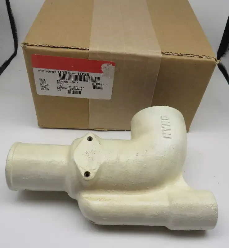 155-1058 Onan Exhaust Elbow OBSOLETE 1/20/2026 THIS PART IS IN STOCK 1/20/2026