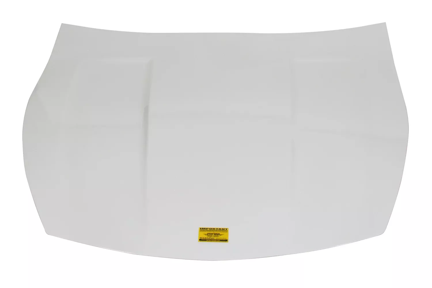 2019 LM Hood Hand Laid Fiberglass White