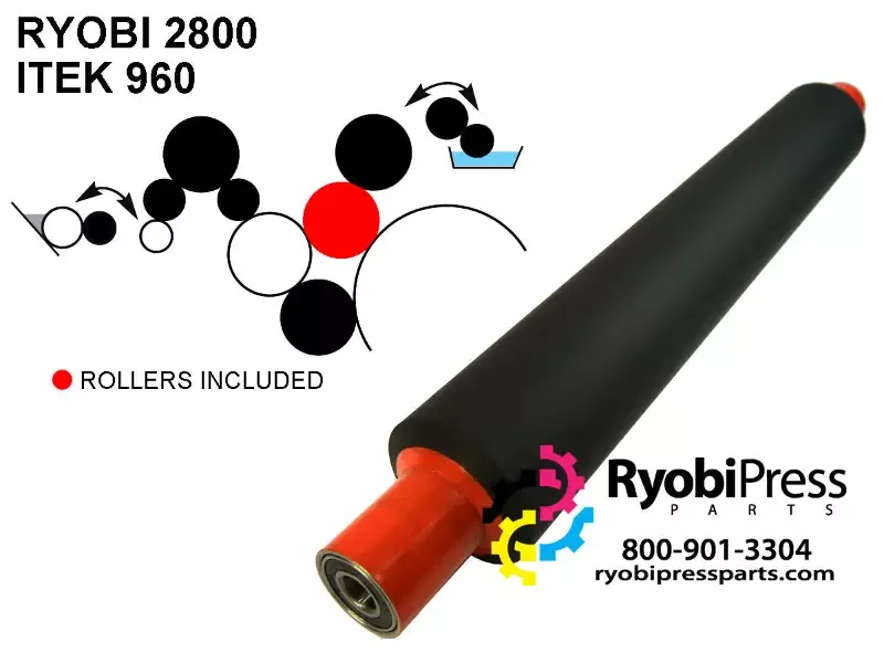 28010 UPPER INK FORM / RYOBI 2800 / ITEK 960