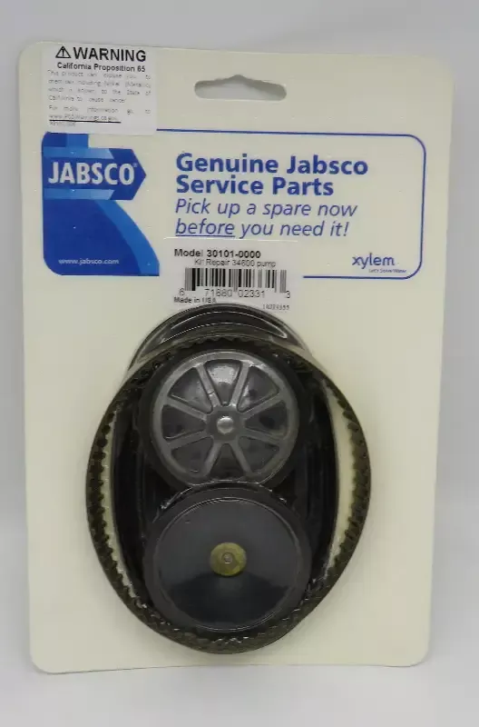 30101-0000 Jabsco Service Repair Kit For 34600 Pump 8/20/2025 THIS PART IS IN STOCK 8/20/2025
