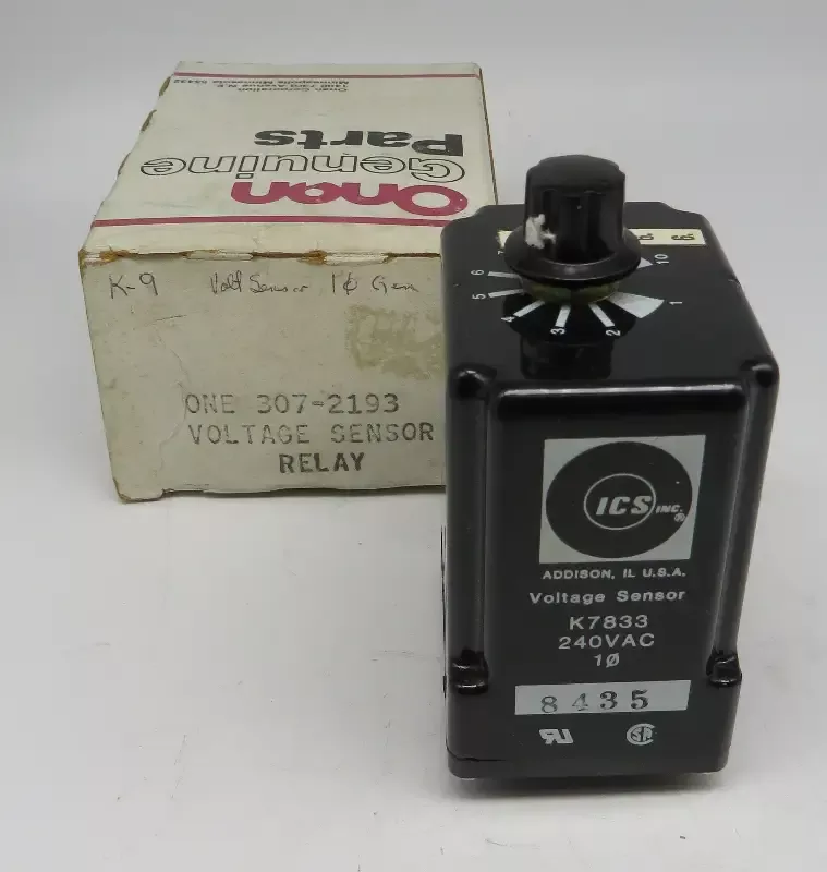 307-2193 Onan Voltage Sensor Relay 1 Ohm For Transfer Switch Accessories OT II Series (Spec E F) “THIS PART IS IN STOCK as of 1/24/2024”
