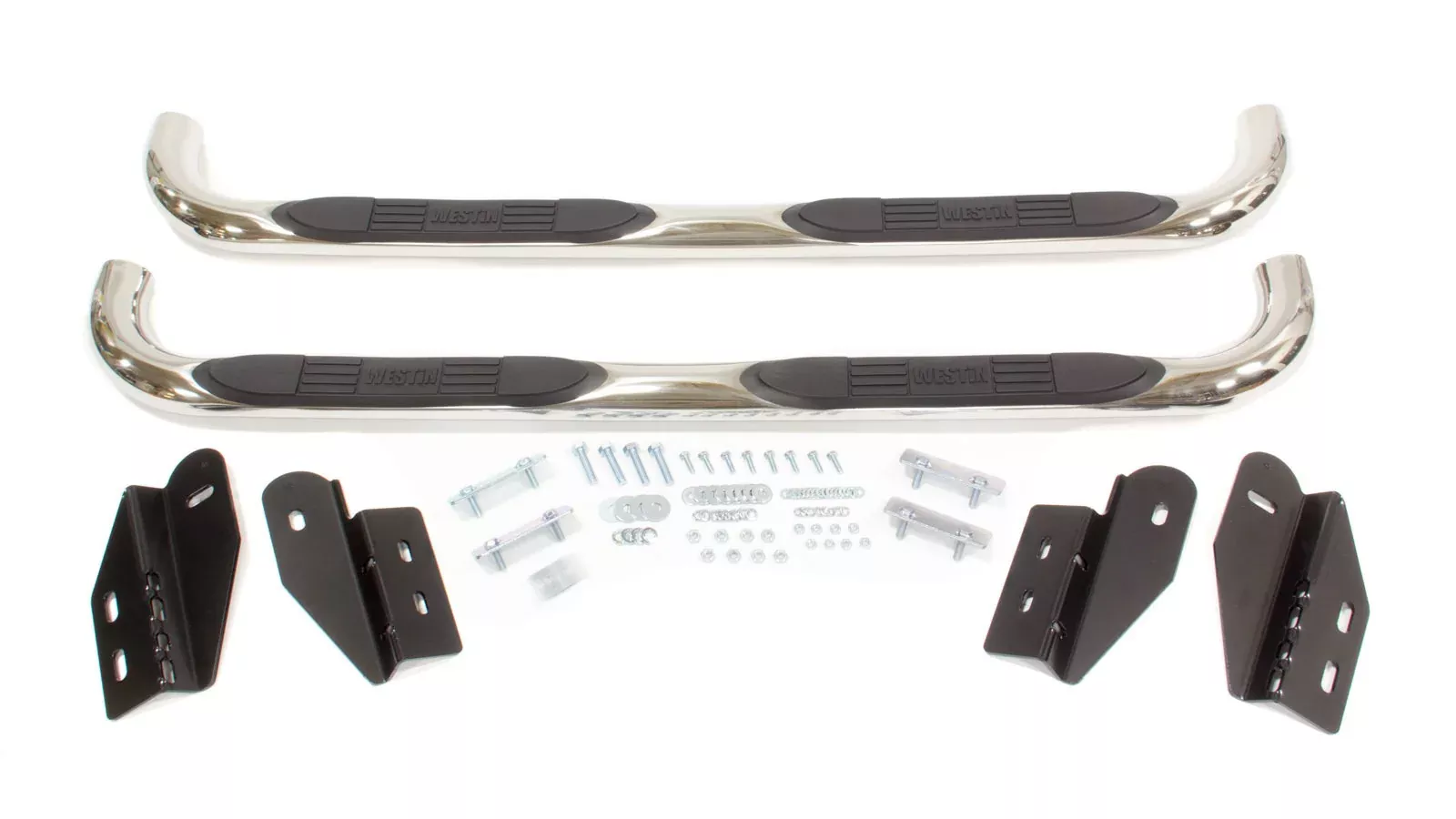 99-Ford F150 Super Cab Polished Step Bars