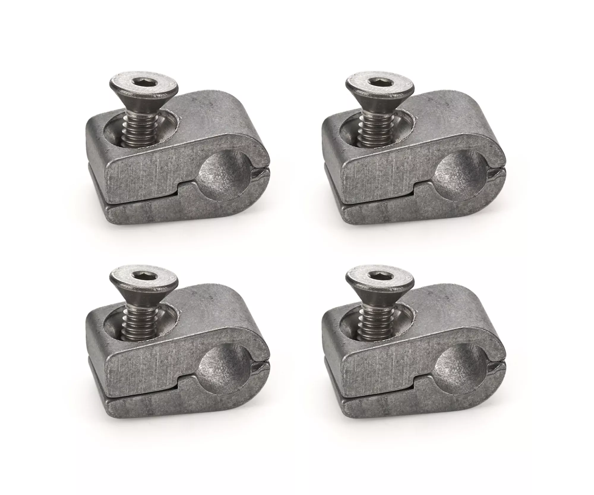 Billet Specialties - Line Clamps 1/4in (4PK)