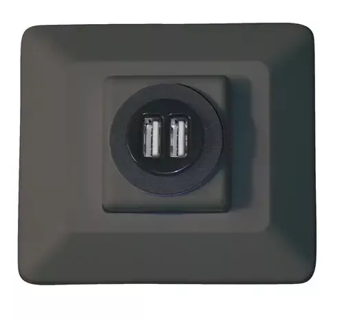DECOR USB CHARGING STATION – BLACK DG61030VP