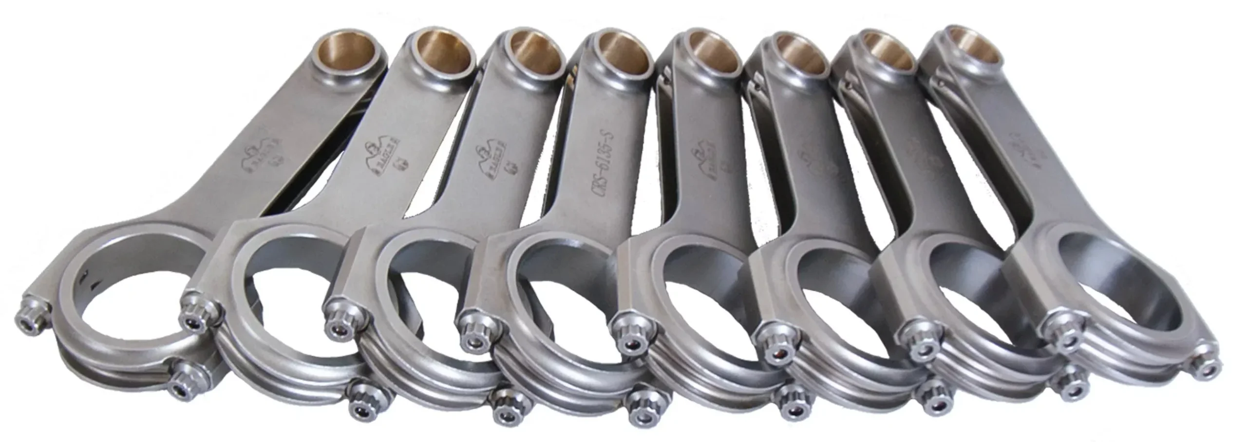 Eagle - BBC 4340 Forged H-Beam Rods 6.135