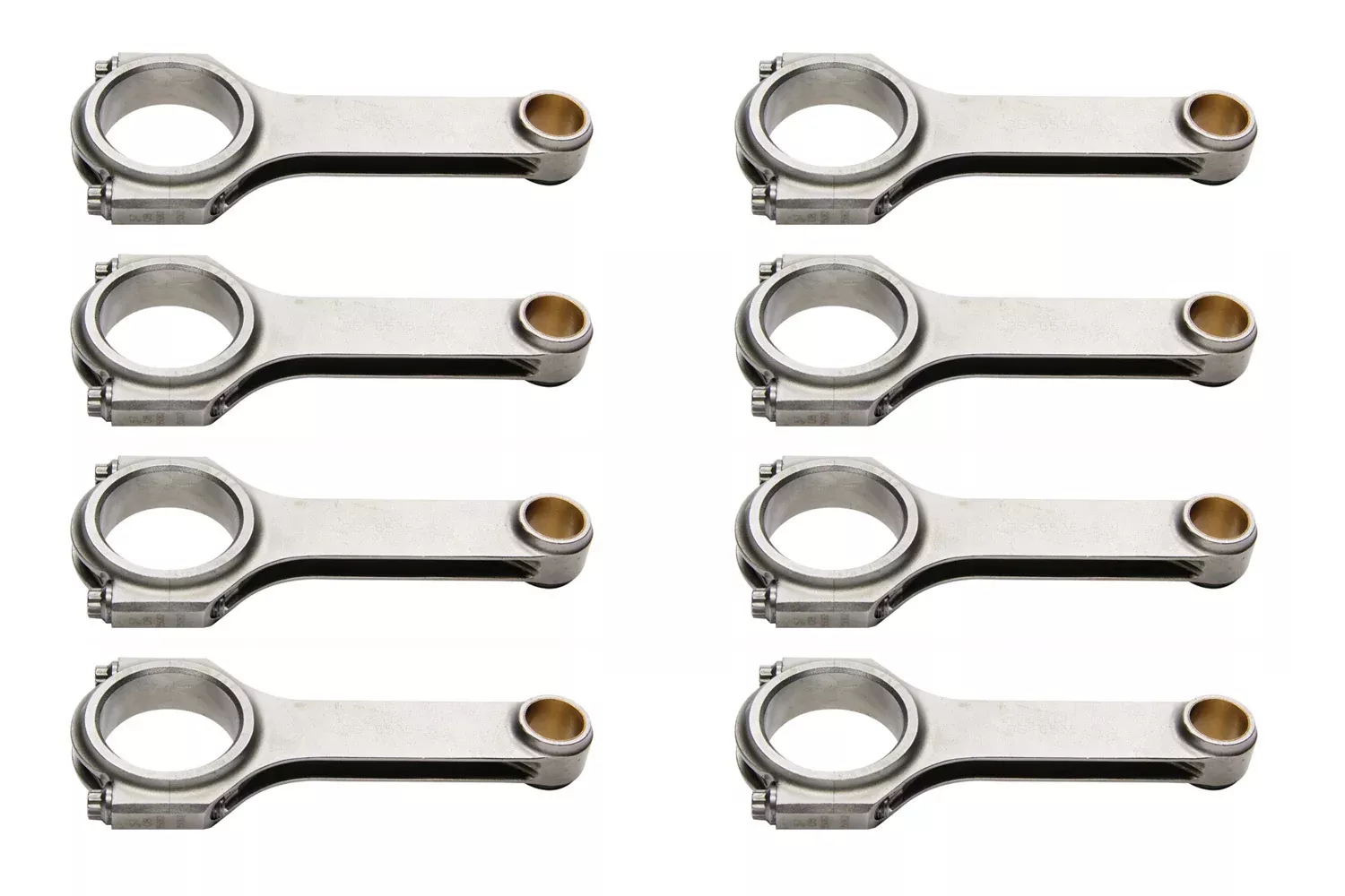 Eagle - BBC 4340 Forged H-Beam Rods 6.535 w/ARP2000