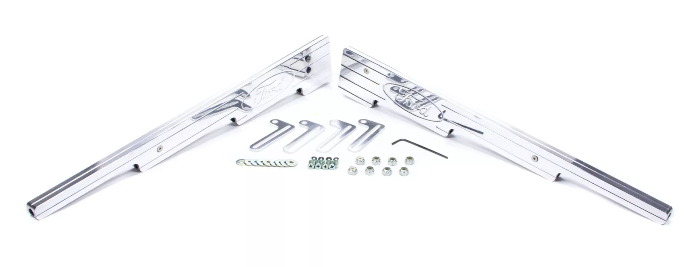 Ford Performance Parts - Billet Wire Loom Kit W/ Ford Oval Logo