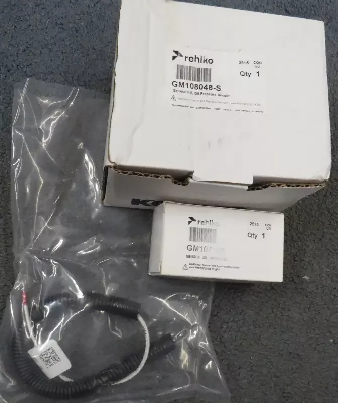 GM108048-S Replaces GM102100 Kohler Oil Pressure Sender 0-100 Also, 343473 11/17/2025 THIS PART IS IN STOCK 11/17/2025