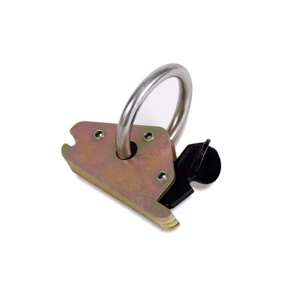 Mac's Tie Downs - 2in HD Round Ring E- Track Fitting