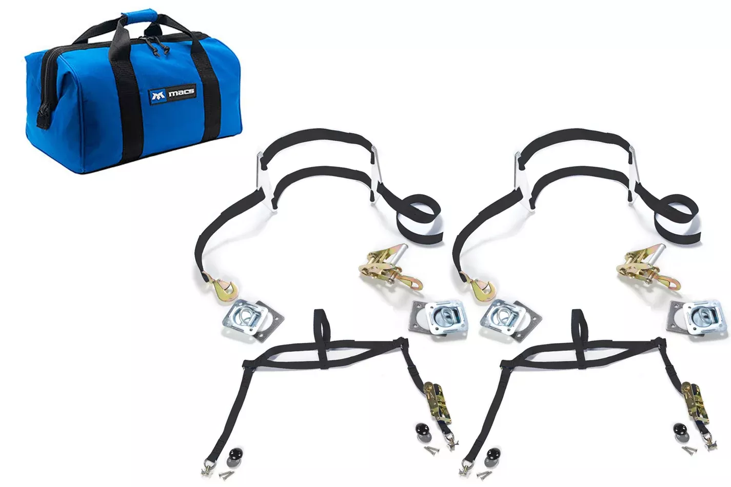 Mac's Tie Downs - Drag Pack Complete Kit for Tie Down Dragster