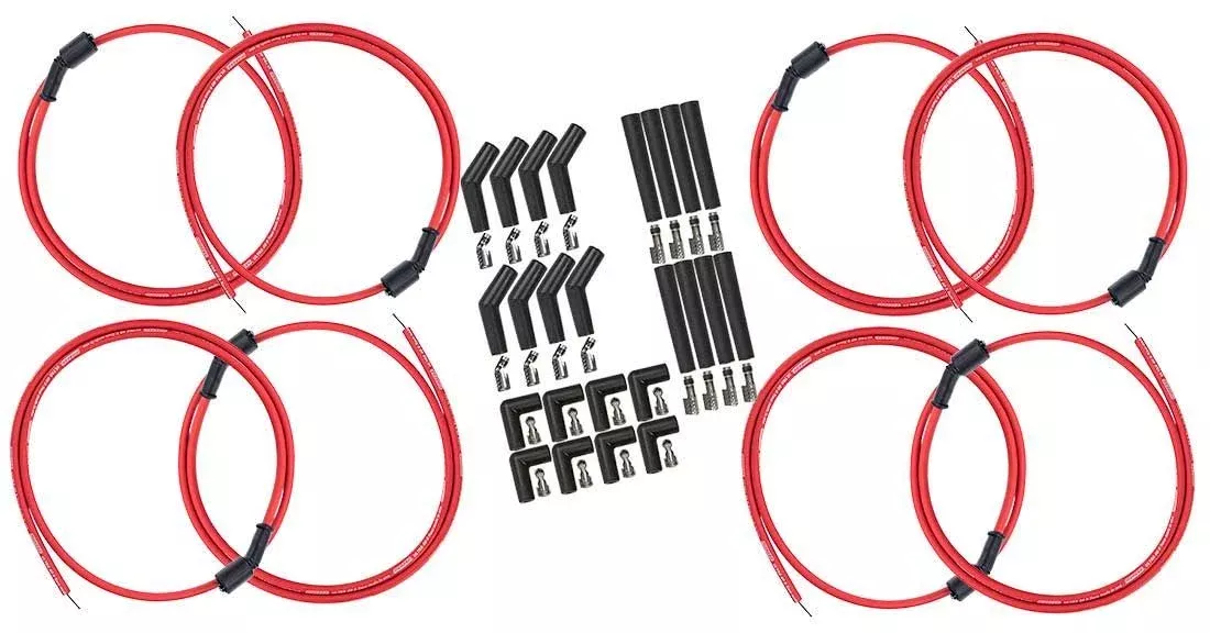 Moroso - Ultra 40 Plug Wire Set - Red LS