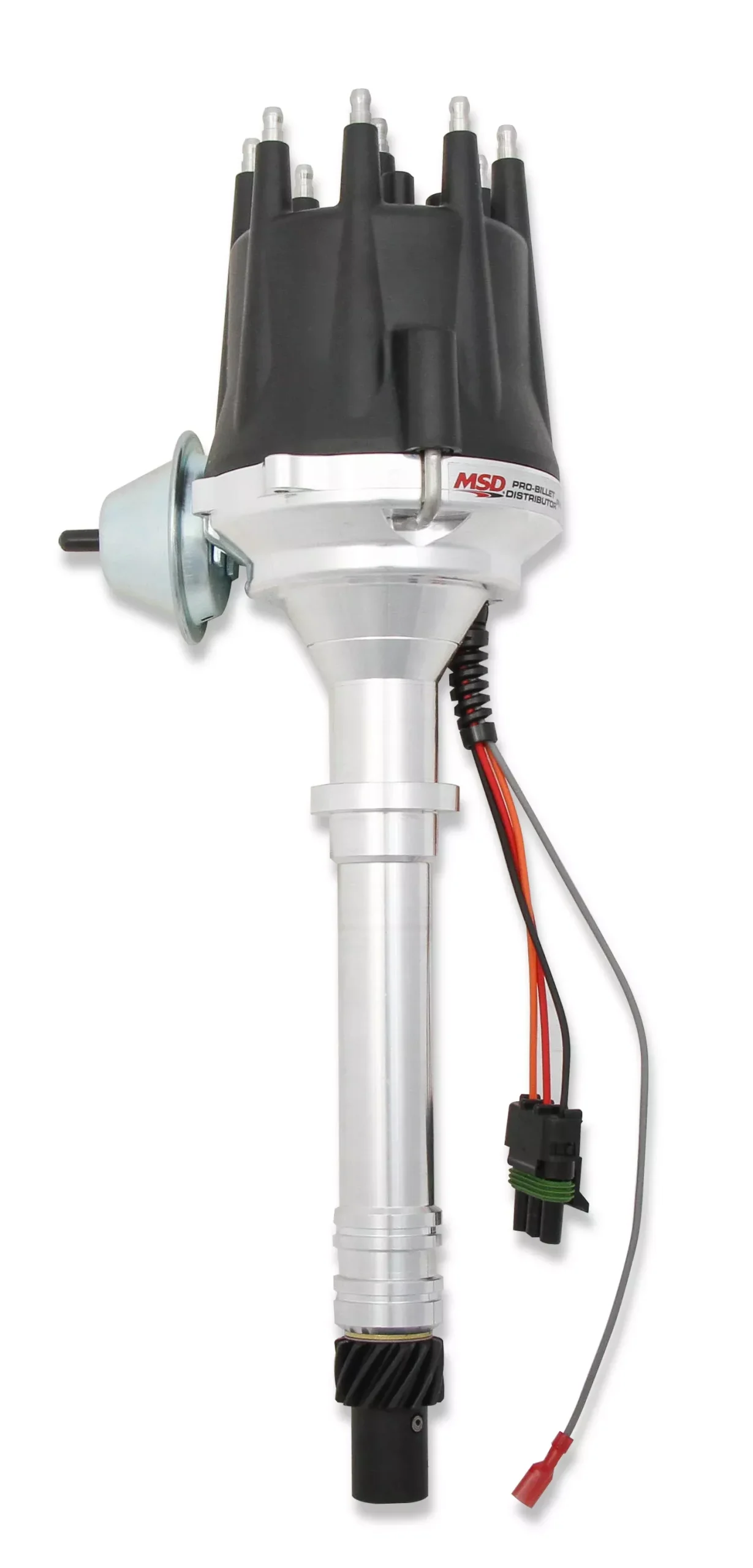 MSD - Chevy V8 w/Internal Module Distributor and Black Cap
