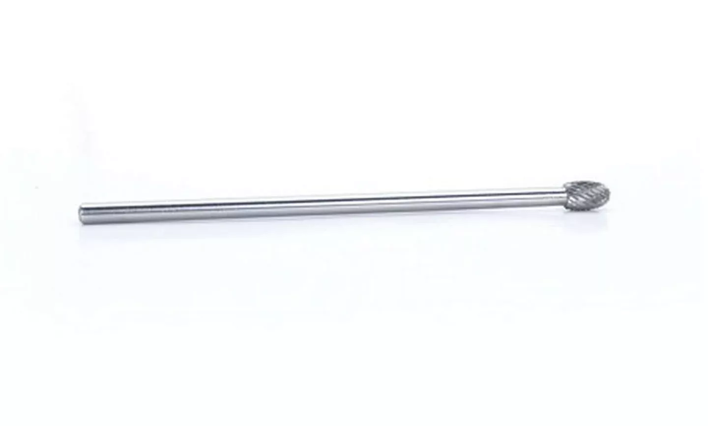 Powerhouse Products - Carbide Burr - Dbl Cut Solid 3/8 Oval w/6in Shk