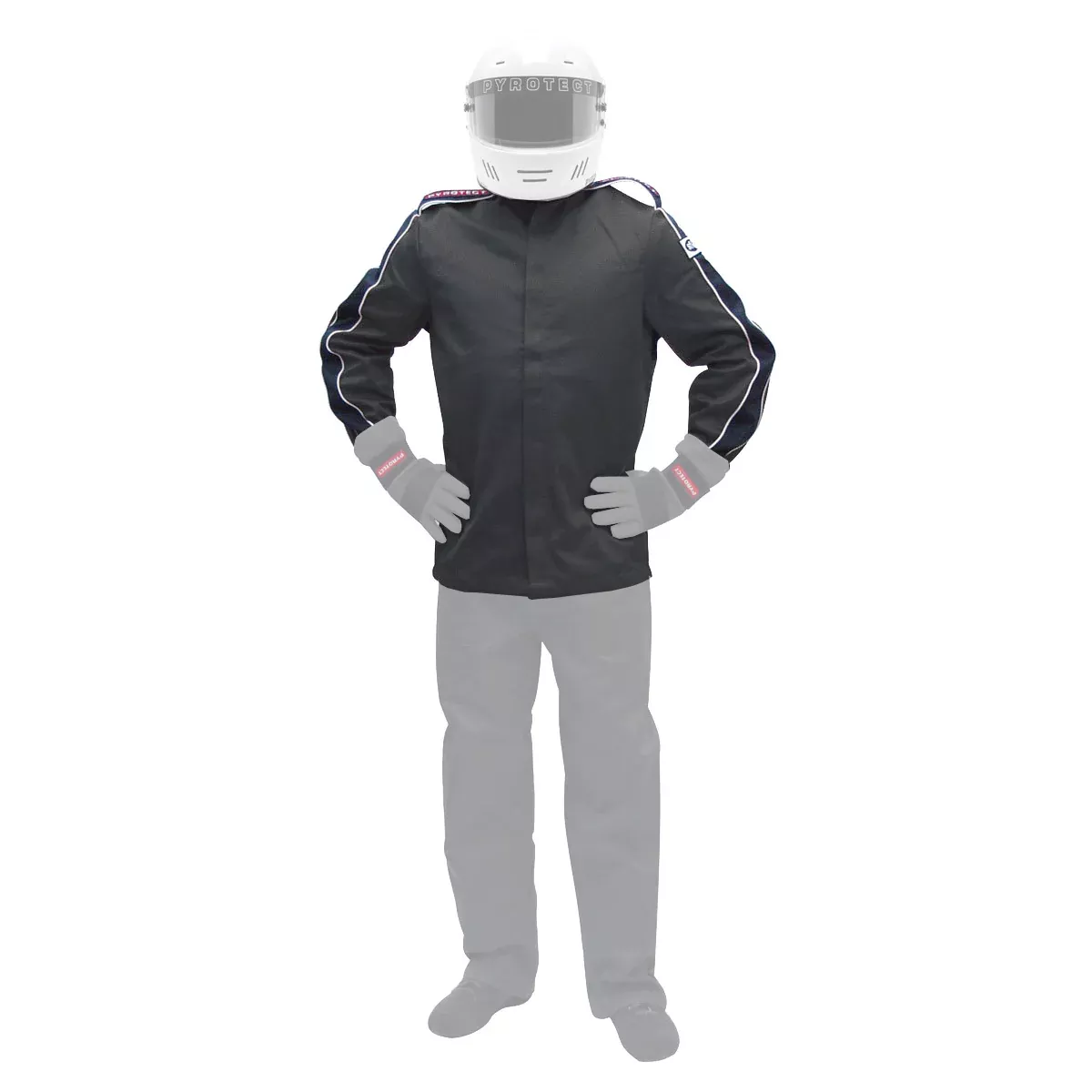 Pyrotect - Jacket Deluxe Large Black SFI-5