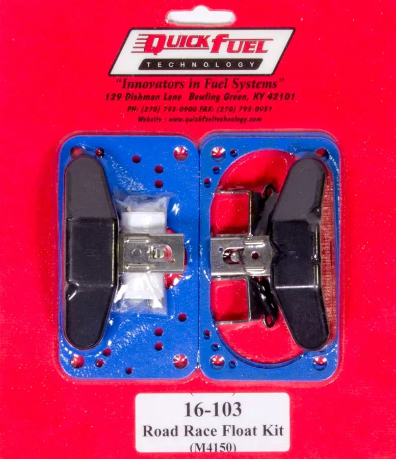 Quick Fuel Technology - 4 bbl. Road Race Float Kit