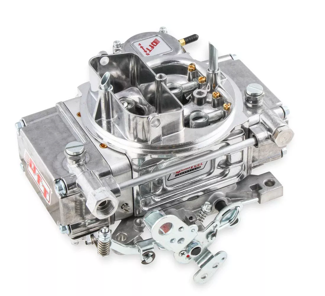 Quick Fuel Technology - 450 CFM - 4160 - Vacuum Secondaries - Shiny - Gasoline