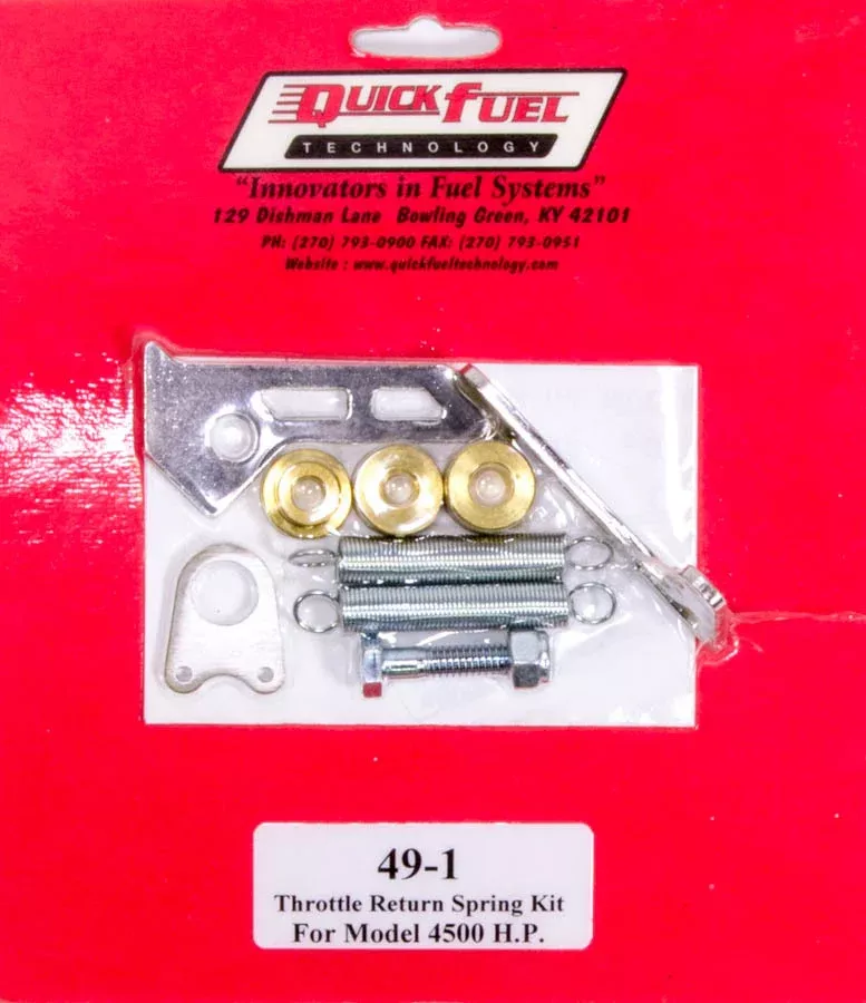 Quick Fuel Technology - Throttle Return Spring Kit For 4500 HP Style