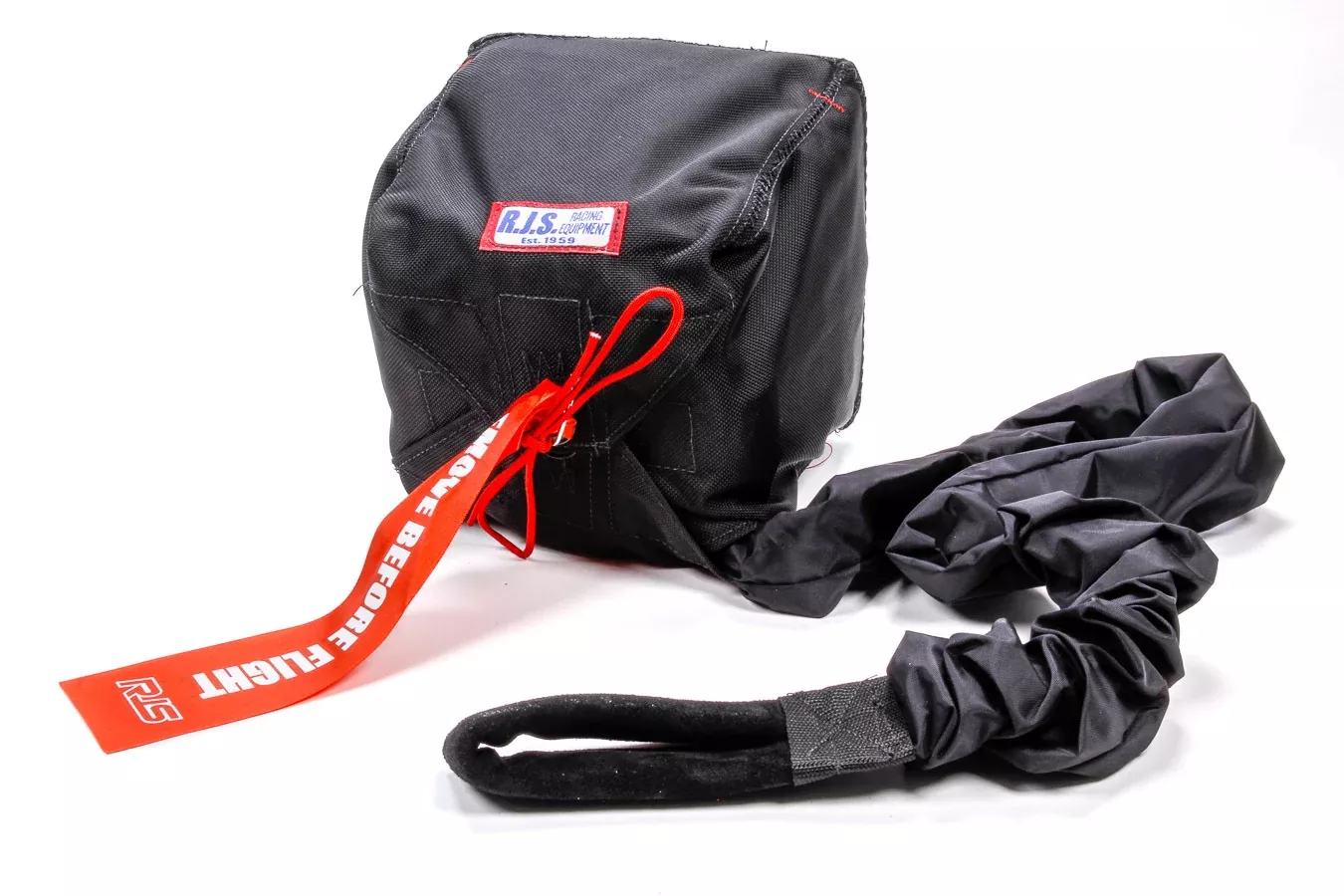 RJS - Champion Chute W/ Nylon Bag and Pilot Black