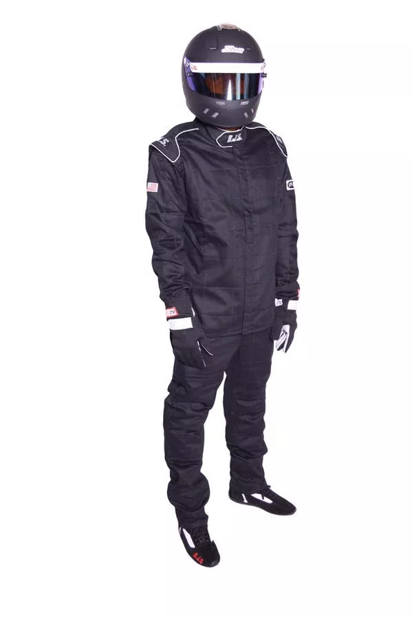 RJS - Pants Black X-Large SFI-1 FR Cotton