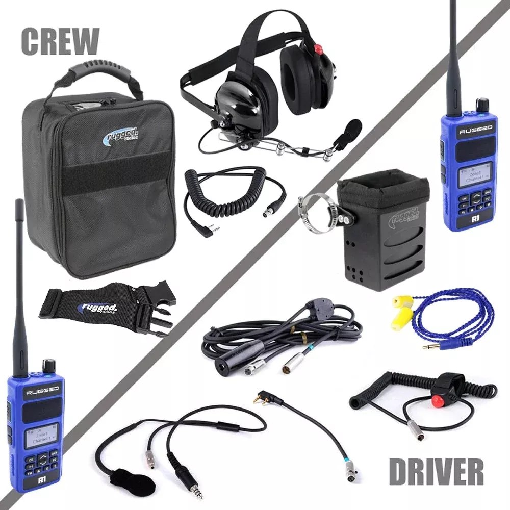 Rugged Radios - Radio System Complete Team IMSA R1 UHF / VHF