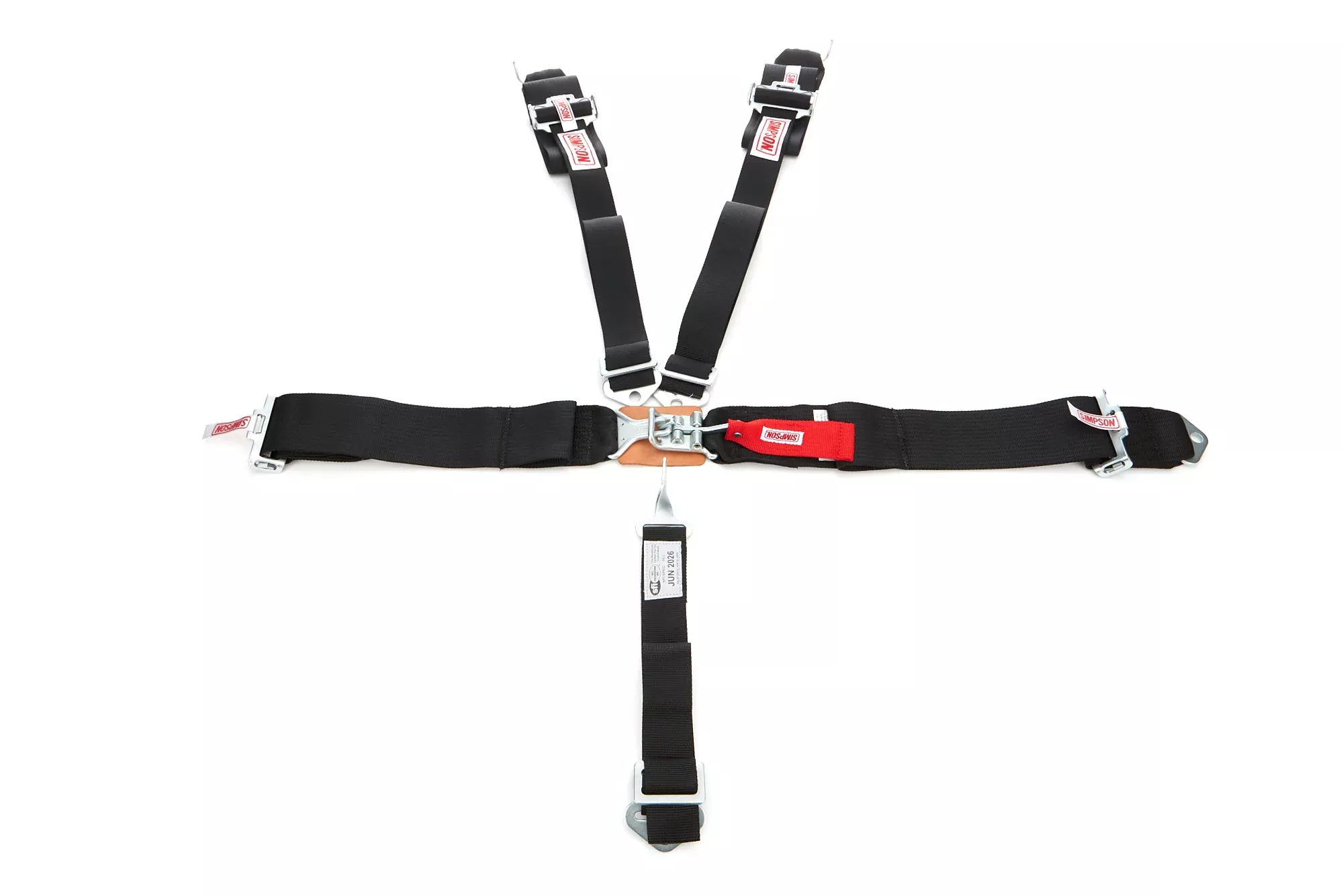Simpson Safety - Simpson Racing STD. Latch & Link 5pt. Harness