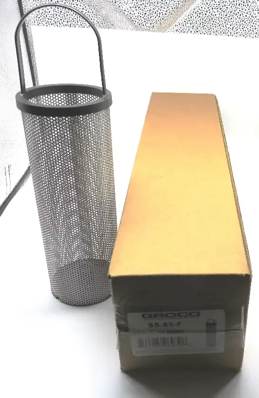 SS-85-F Groco Also, BS-6 Stainless Steel Strainer Basket Fits All SA-1500-S 10/28/2025 THIS PART IS IN STOCK 10/28/2025