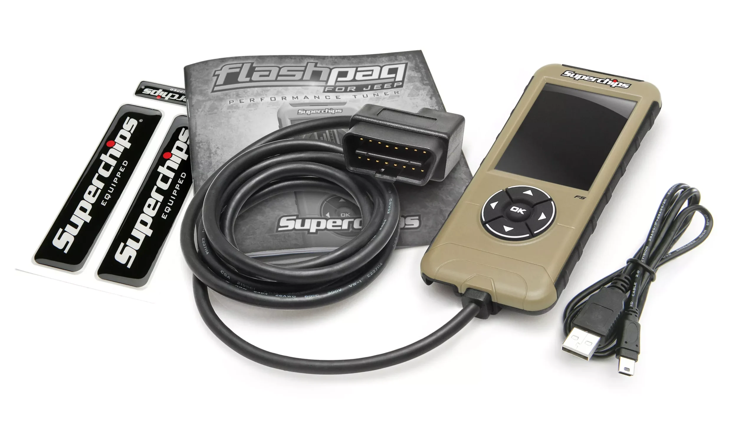 Superchips - Superchips F5 Flashpaq for 98-14 Jeep