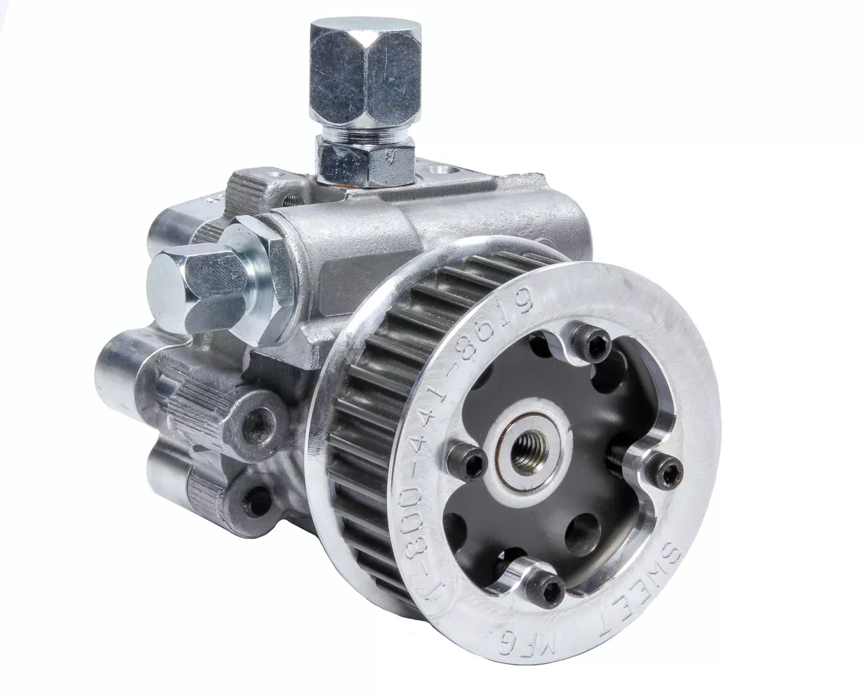 Sweet Manufacturing - Power Steering Pump w/ Fuel Pump Drive 33t HTD