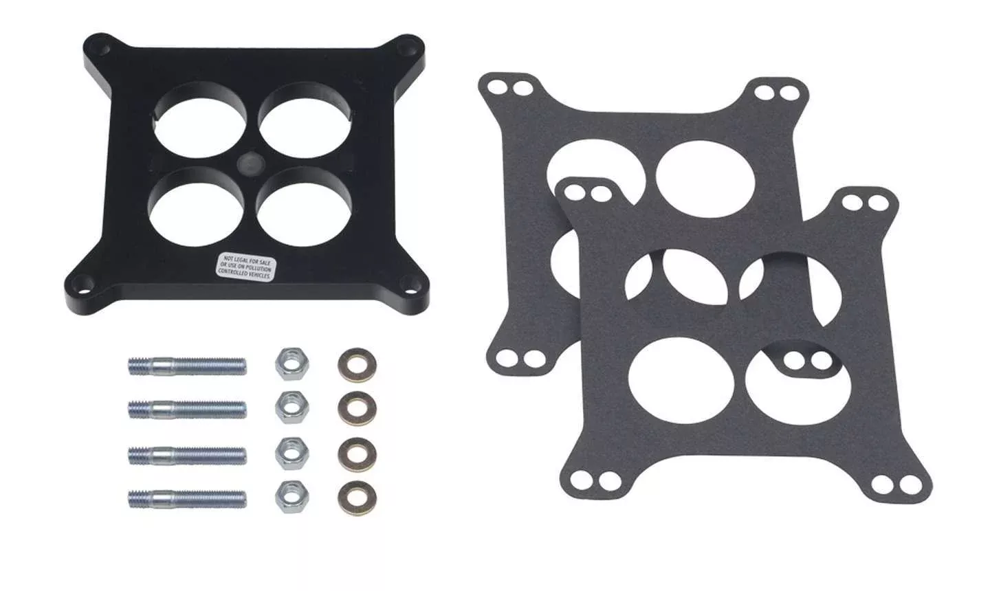 Trans-Dapt Performance - 1/2in Phenolic Ported Carb Spacer