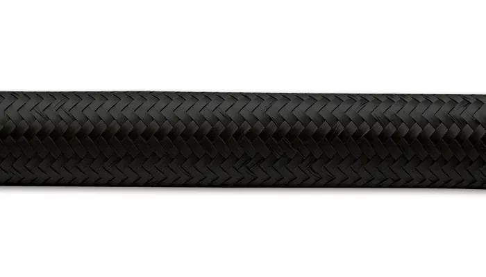 Vibrant Performance - 10ft Roll -12 Black Nylo n Braid Flex Hose
