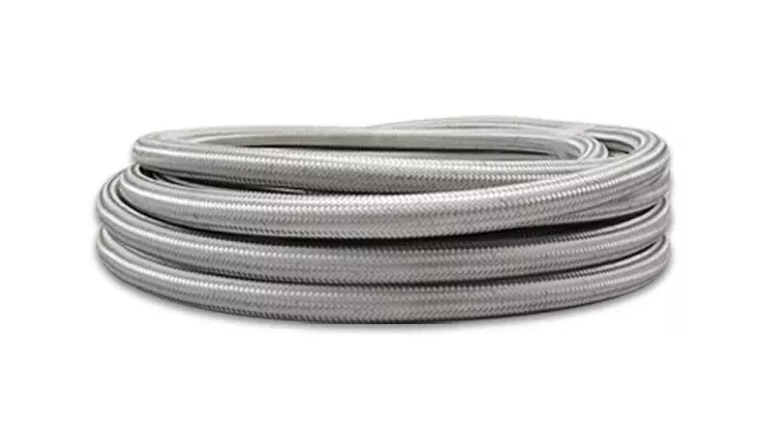 Vibrant Performance - 10ft Roll -16 Stainless Steel Braided Flex Hose