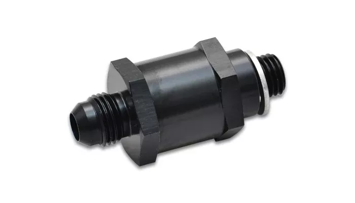 Vibrant Performance - Fuel Pump Check Valve -8 Male Flare to 12mm x 1.5