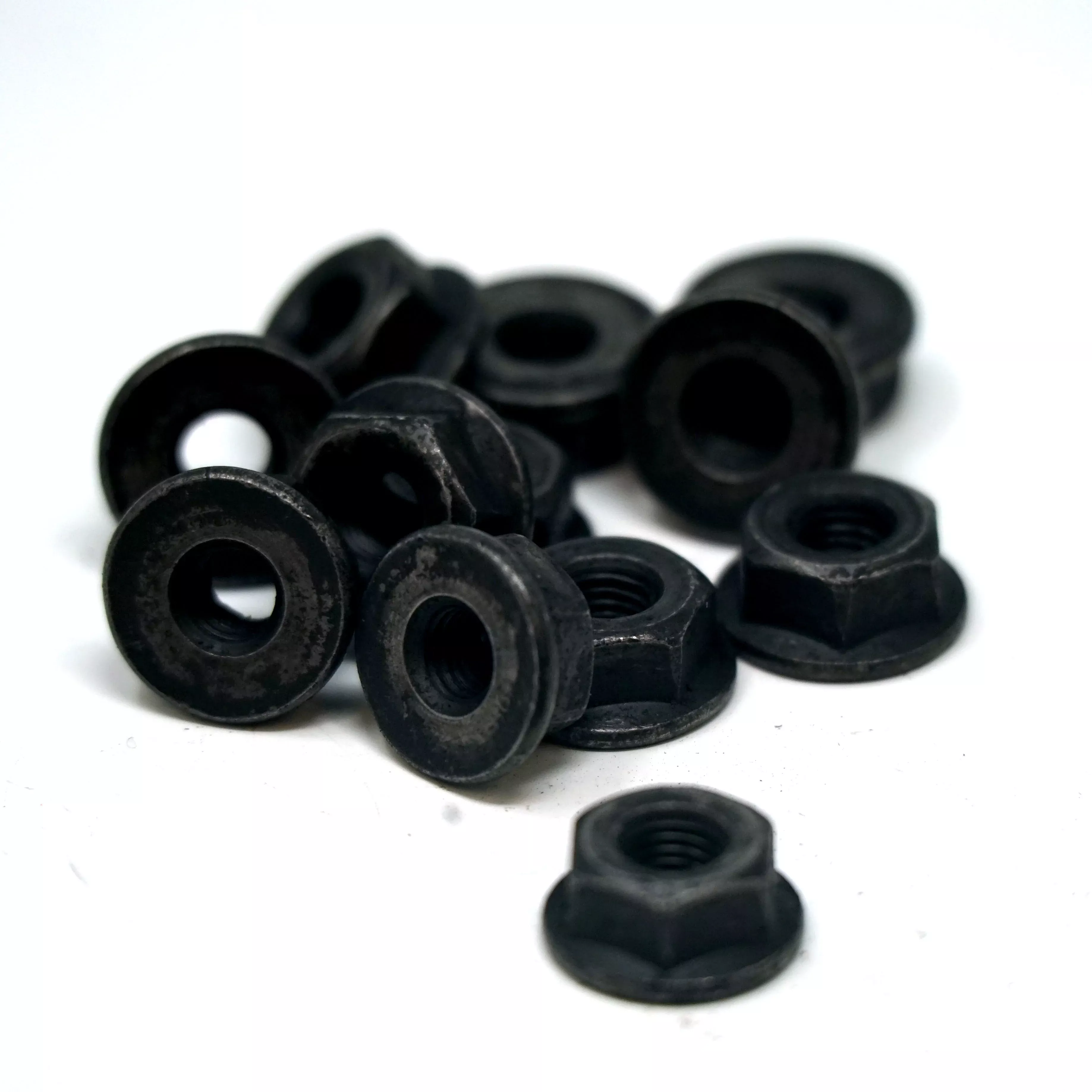 Wheel Lug Nut - 1/2" Hex for 1/4" Stud - 12 Pack