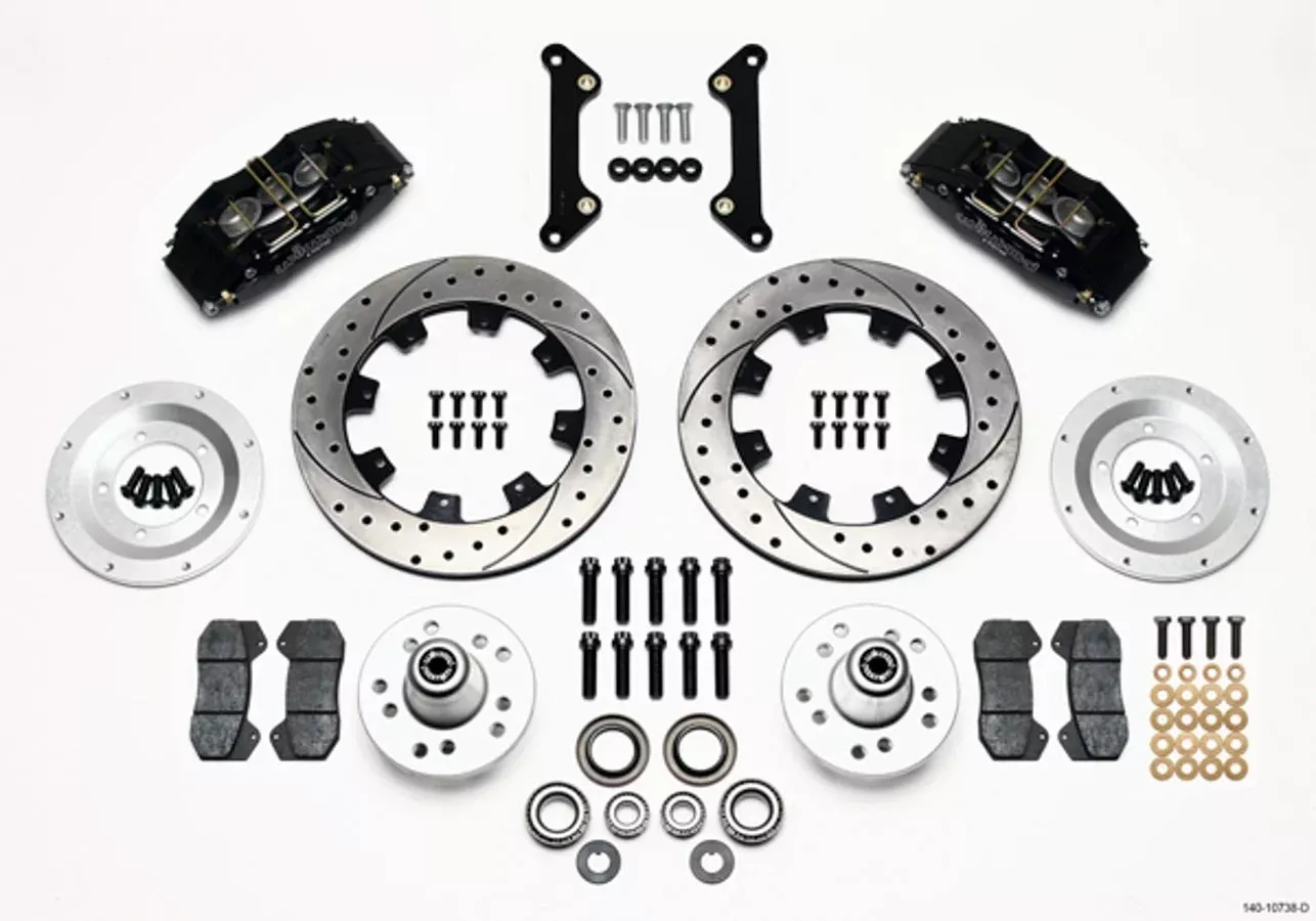 Wilwood Brakes - Brake Kit Dynapro Camaro 70-78 6 Piston 12.19in