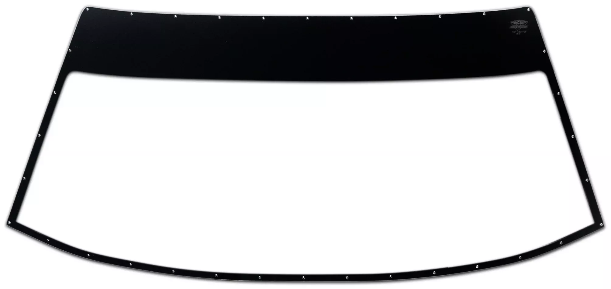 Windshield Monte Carlo 1/8in Mar-Resistant Flat