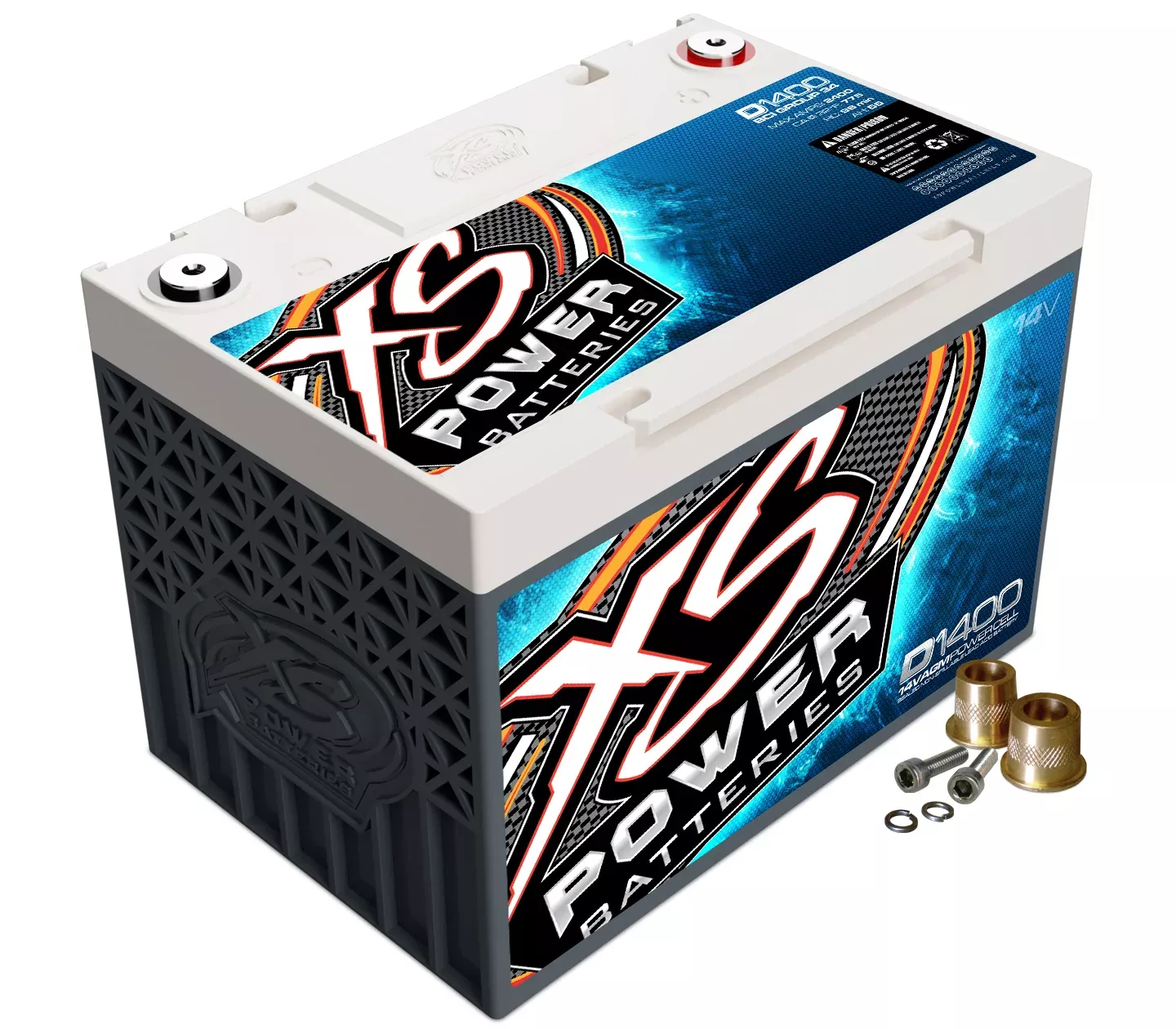 XS Power - AGM Battery 14v 2 Post