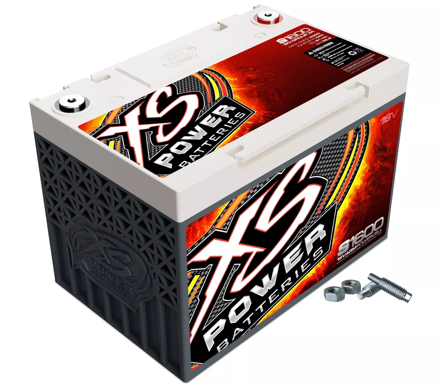XS Power - AGM Battery 16v 2 Post Lightweight